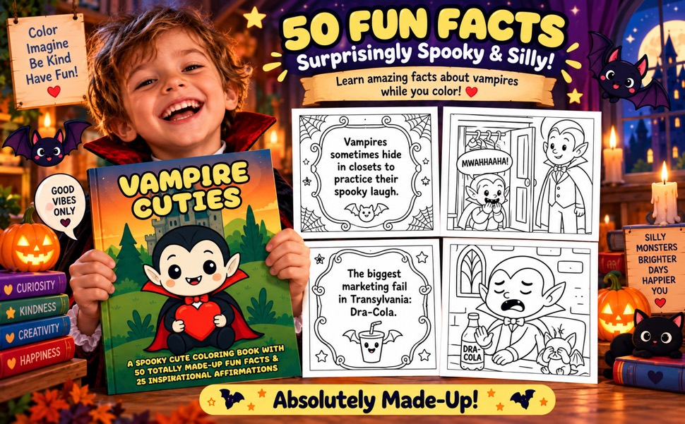 Páginas de afirmaciones de Vampire Cuties